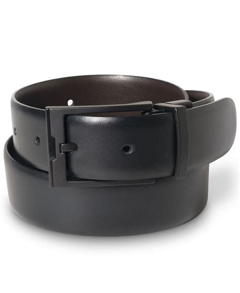 black leather belt buckle